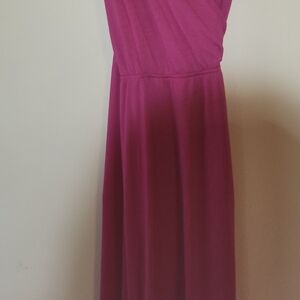 Elegant Pink Maxi Dress